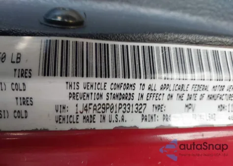 2001 Jeep Wrangler Se from USA, damaged, VIN 1J4FA29P01P331327